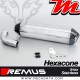 Silencieux Pot d'échappement ~ REMUS Hexacone ~ BMW F 800 S 2006-2010 ~ Avec Catalyseur