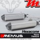 Paire de Silencieux Pot d'échappement ~ REMUS Hexacone ~ BMW K 1600 GT 2011-2016