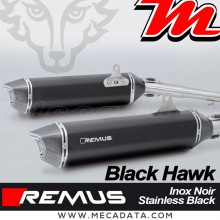 Paire de Silencieux Pot d'échappement ~ REMUS Black Hawk ~ BMW K 1600 GT 2011-2016