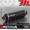 Silencieux Pot d'échappement Triumph Tiger Explorer XRX 2016 - 2017 REMUS Hexacone