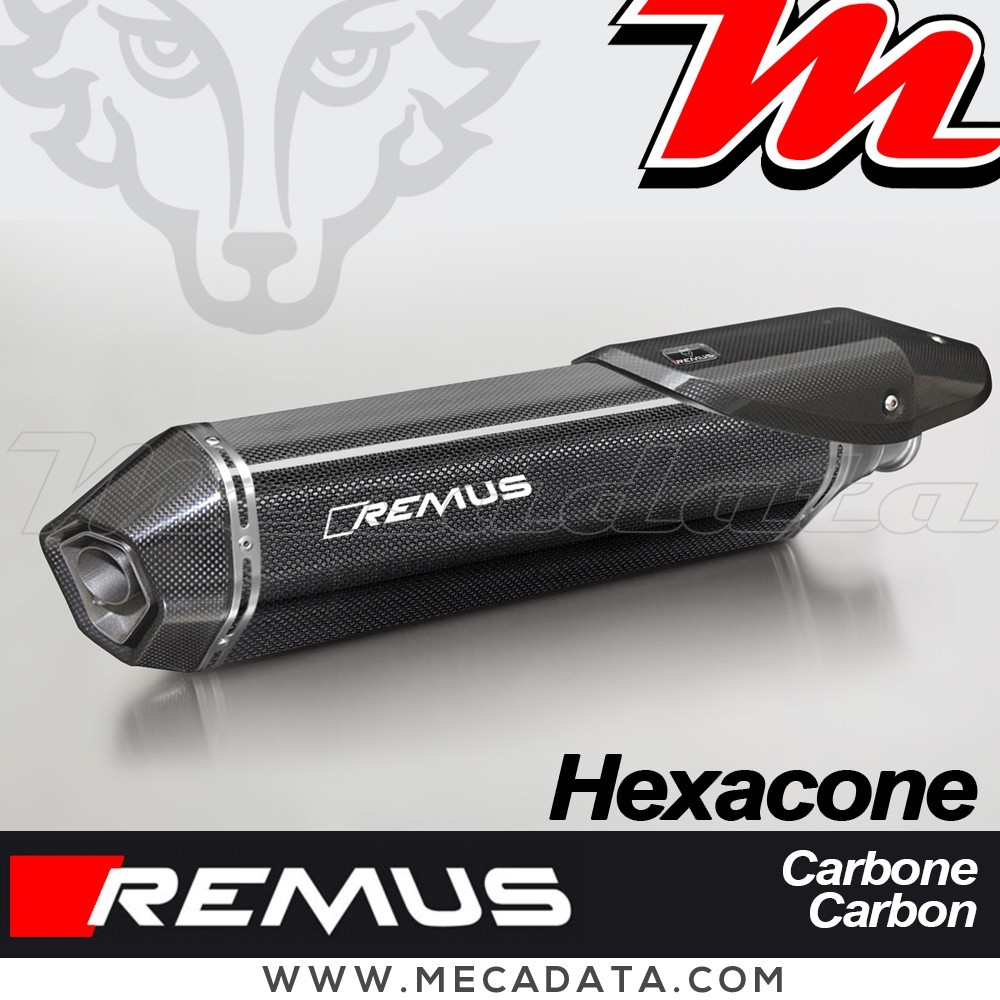 Silencieux Pot d'échappement KTM 1190 Adventure R 2013-2016 REMUS Hexacone