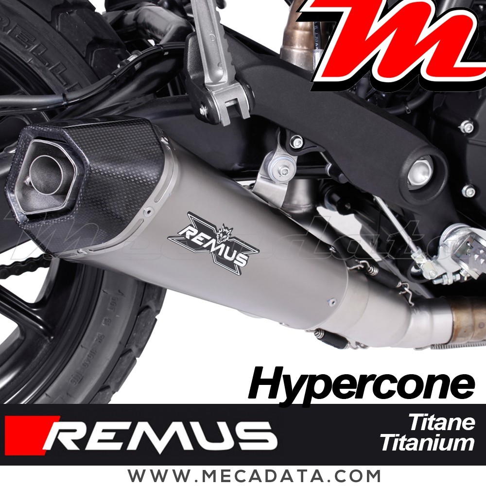Silencieux Pot d'échappement Ducati Scrambler Sixty2 (2016-2020) REMUS Hypercone