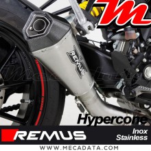 Silencieux Pot d'échappement ~ Ducati Monster 1100 Evo 2011-2013 ~ REMUS Hypercone Sport sans catalyseur