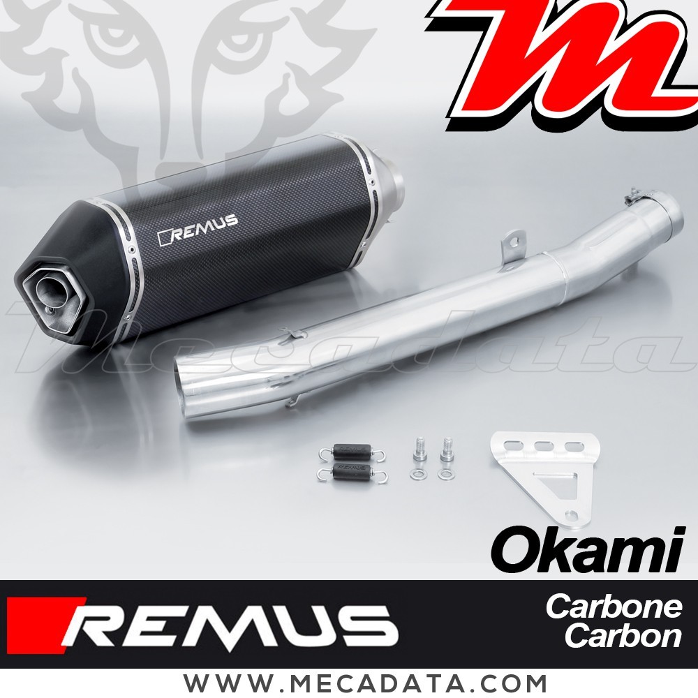 Silencieux Pot d'échappement Kawasaki GTR 1400 (2007-2016) REMUS Okami