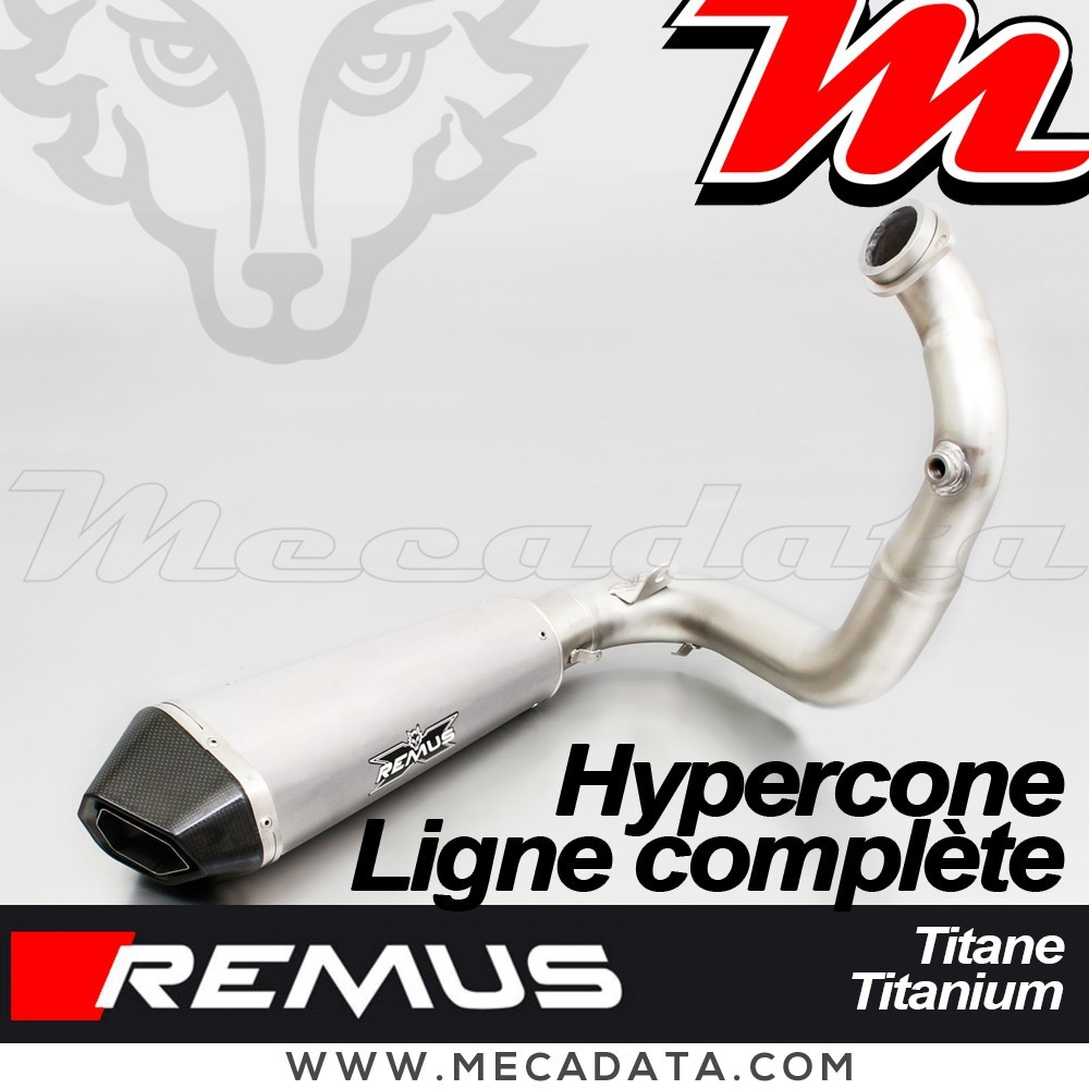Ligne Complète Pot d'échappement KTM 690 Duke 4 2012-2015 REMUS Hypercone