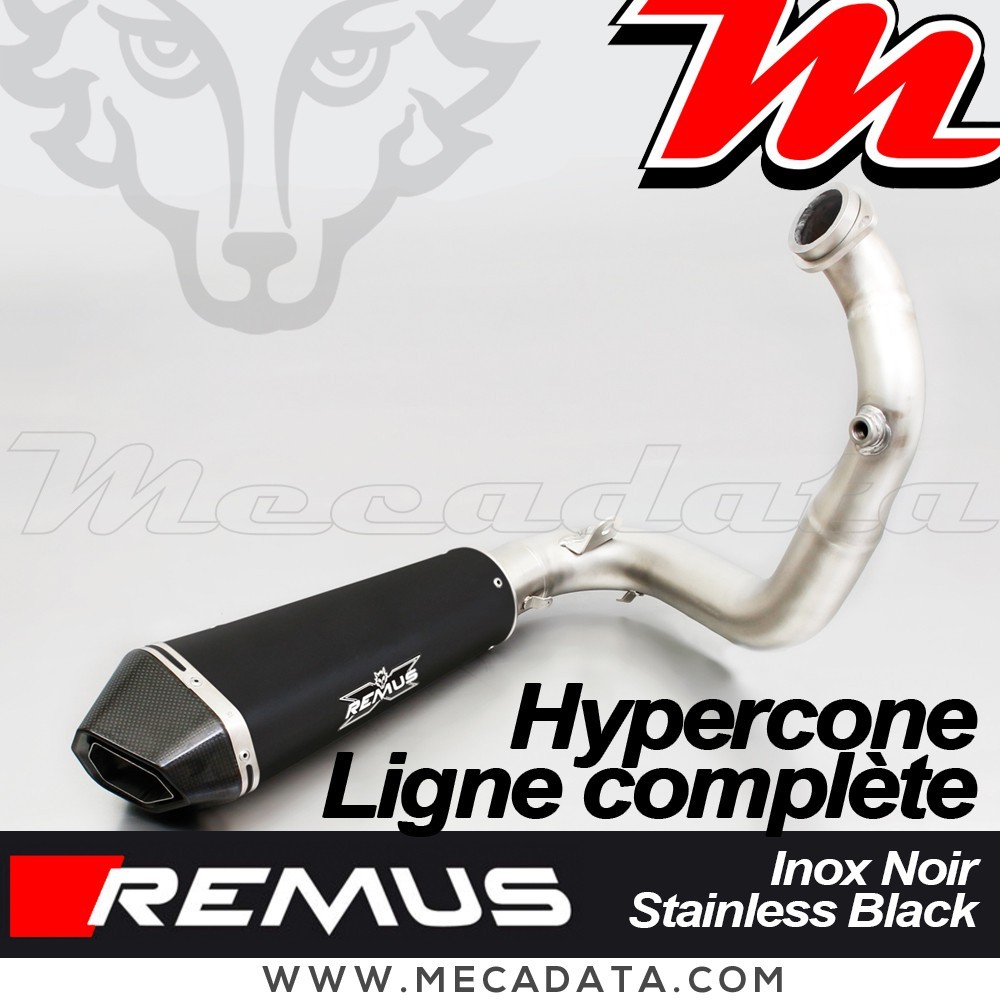 Ligne Complète Pot d'échappement KTM 690 Duke 4R 2012-2015 REMUS Hypercone