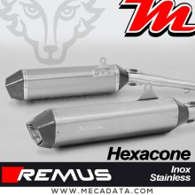 Paire de Silencieux Pot d'échappement ~ REMUS Hexacone ~ BMW K 1600 GT 2011-2016