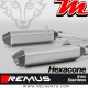 Paire de Silencieux Pot d'échappement ~ REMUS Hexacone ~ BMW K 1600 GTL 2011-2016