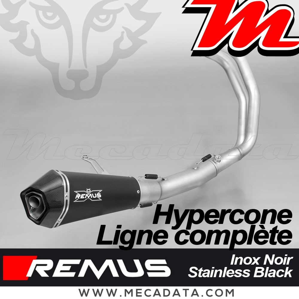 Ligne Complète Pot d'échappement Yamaha XSR 700 2016 - 2020 REMUS Hypercone