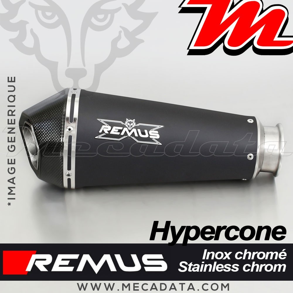 Silencieux Pot d'échappement Husqvarna Nuda 900 2012-2014 REMUS Hypercone