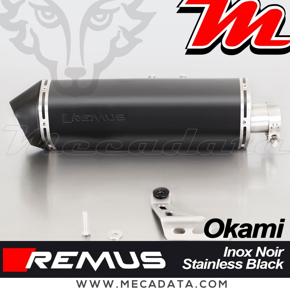Silencieux Pot d'échappement Honda CRF 1000 L Africa Twin 2016 REMUS Okami