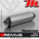 Silencieux Slip-on Remus Hexacone Triumph Speed Triple 1050 10+