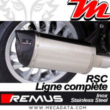 Ligne complète Pot d'échappement ~ Vespa Primavera 125ie 3V 2016 - 2020 ~ Remus RSC