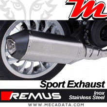 Ligne complète Pot d'échappement ~ Vespa Primavera 125ie 3V 2016 - 2020 ~ Remus Sport Exhaust