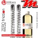 Ressorts de Fourche ~ Aprilia RXV 450 - 2012+ - (VP) ~ Wilbers - Zero friction - Progressifs ~ (Rabaissement 50 mm)