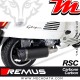 Silencieux Pot d'échappement ~ Vespa GTS 300 ie Super 2016-2017 ~ Remus RSC