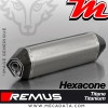 Silencieux Pot d'échappement TRIUMPH Tiger 800 XR 2015+ REMUS Hexacone