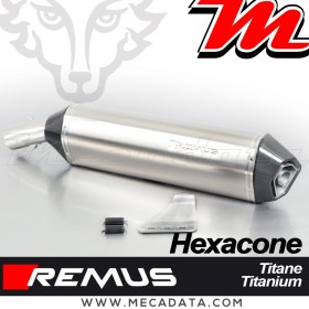 Silencieux Pot d'échappement REMUS Hexacone BMW F 700 GS 2017 - 2028