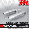 Silencieux Pot d'échappement TRIUMPH Bonneville T100 2007-2016 REMUS Custom Tapered