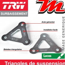 Kit de Rabaissement (Surbaissement) ~ TRIUMPH 675 STR. TRIPLE, R (D67LD) 2007 - 2012 ~ TRW Lucas - 30 mm