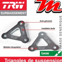 Kit de Rabaissement (Surbaissement) ~ APRILIA 650 PEGASO TRAIL 2007 - 2009 ~ TRW Lucas - 30 mm