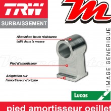 Kit de Rabaissement (Surbaissement) ~ KTM 125 DUKE 2011 + ~ TRW Lucas - 40 mm