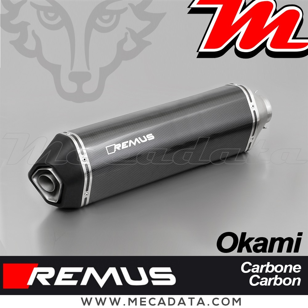 Silencieux Pot d'échappement REMUS Okami Suzuki GSX-R 1000 2017+
