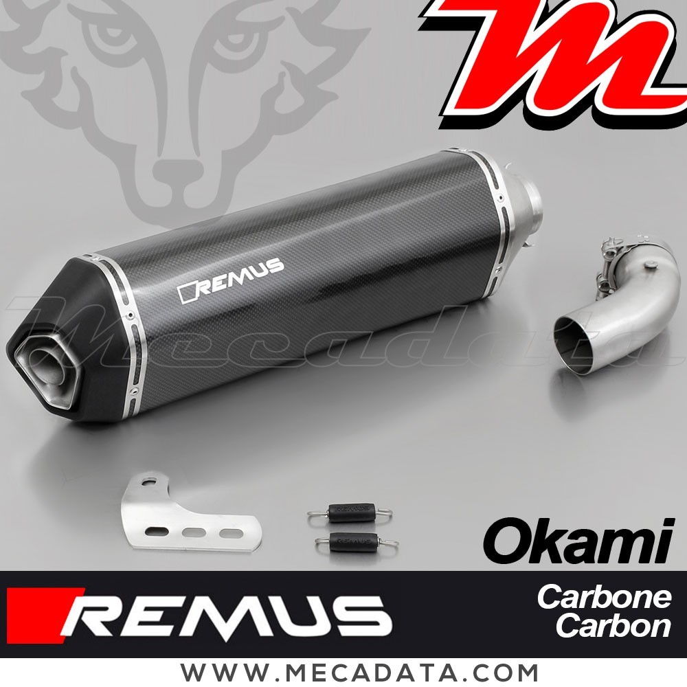 Silencieux Pot d'échappement REMUS Okami Suzuki V-Strom 1000 & V-Strom 1000XT 2017+