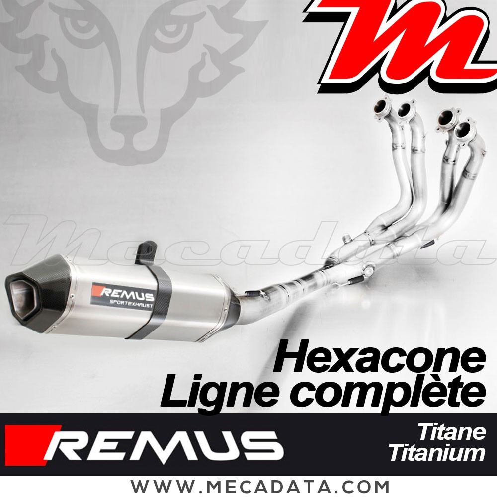 Ligne Complète Pot d'échappement REMUS Hexacone BMW S 1000 RR 2017 - 2018