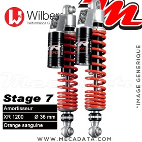 Amortisseur Wilbers Stage 7 ~ Harley-davidson XR 1200 X (XR 1) ~  Annee 2009 +