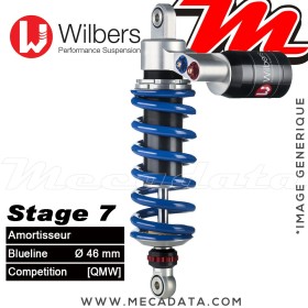 Amortisseur Wilbers Stage 7 ~ Mv Agusta F 4 750 S / F 4 1000 / Brutale (F 4 / F 5) ~  Annee 1999 +