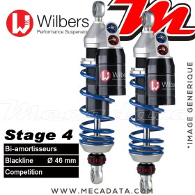 Amortisseur Wilbers Stage 4 ~ Triumph Rocket III (C 23 XB) ~  Annee 2004 +
