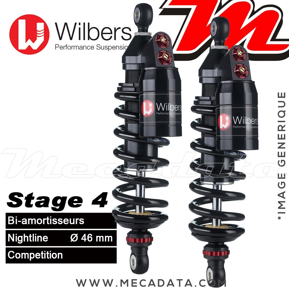 Amortisseur Wilbers Stage 4 ~ Triumph Rocket III Roadster (C 23 XB) ~  Annee 2010 +