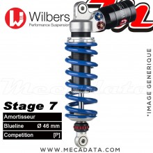 Amortisseur Wilbers Stage 7 ~ Ducati Hypermotard 821 (B 2) ~ Annee 2013 +