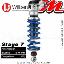 Amortisseur Wilbers Stage 7 ~ KTM 390 RC (KTM IS RC) ~ Annee 2014 +