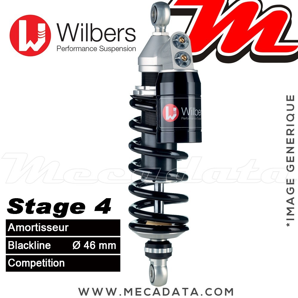 Amortisseur Wilbers Stage 4 ~ Moto Morini Scrambler 1200 (02) ~  Annee 2008 +