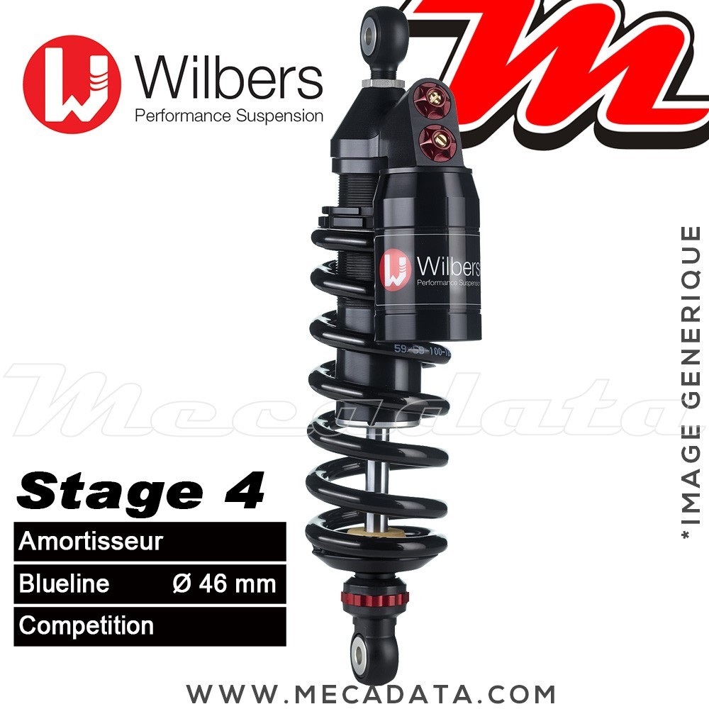 Amortisseur Wilbers Stage 4 ~ Moto Morini Scrambler 1200 (02) ~  Annee 2008 +