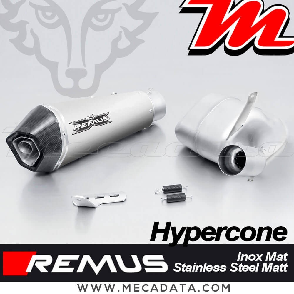 Silencieux Pot d'échappement REMUS Hypercone Triumph Street Triple 765 S 2017 - 2020