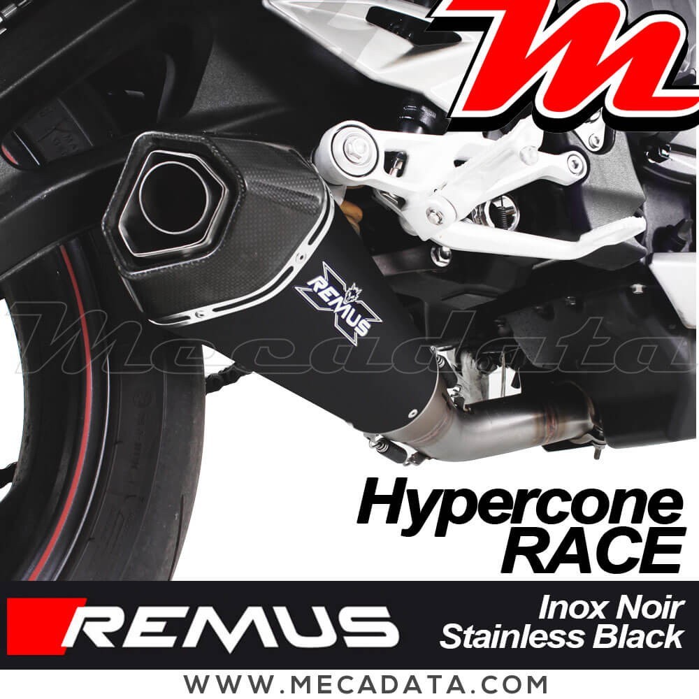 Silencieux Pot d'échappement REMUS Hypercone Race Triumph Street Triple 765 S 2017 - 2020