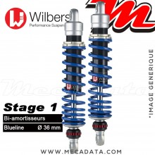 Amortisseur Wilbers Stage 1 Emulsion ~ BMW R 80 RT (Twin shock) (BMW 247) ~ Annee 1982 - 1984