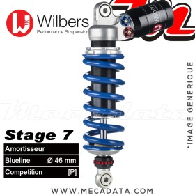 Amortisseur Wilbers Stage 7 ~ BMW HP 2 Sport (R 12 S) ~  Annee 2008 - 2011 (Arrière)