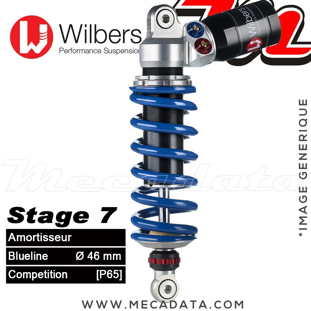 Amortisseur Wilbers Stage 7 ~ Honda CBR 1000 RR (SC 59) ~  Annee 2008 - 2011