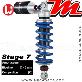 Amortisseur Wilbers Stage 7 ~ Honda VTR 1000 SP 2 (SC 45) ~  Annee 2002 - 2006