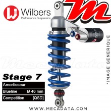 Amortisseur Wilbers Stage 7 ~ Honda VFR 1200 F (SC 63) ~ Annee 2009 - 2017