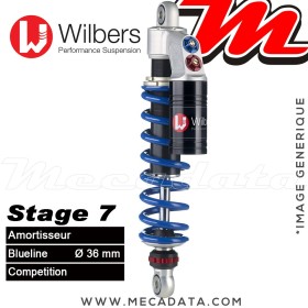 Amortisseur Wilbers Stage 7 ~ Kawasaki Z 750 R (ZR 750 N) ~  Annee 2011 - 2014