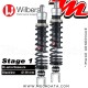 Amortisseur Wilbers Stage 1 Emulsion ~ Suzuki VS 700 Intruder (VR 51 B / VS 52 B) ~ Annee 1986 - 1991