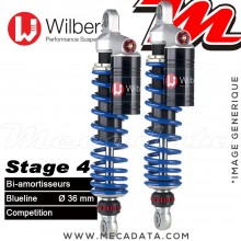 Amortisseur Wilbers Stage 4 ~ Yamaha V-Max 1200 (2 EN / 2 LT / 2 WE) ~ Annee 1984 - 2007