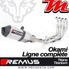 Ligne complète Pot d'échappement REMUS Okami Yamaha YZF-R6 2017 - 2020