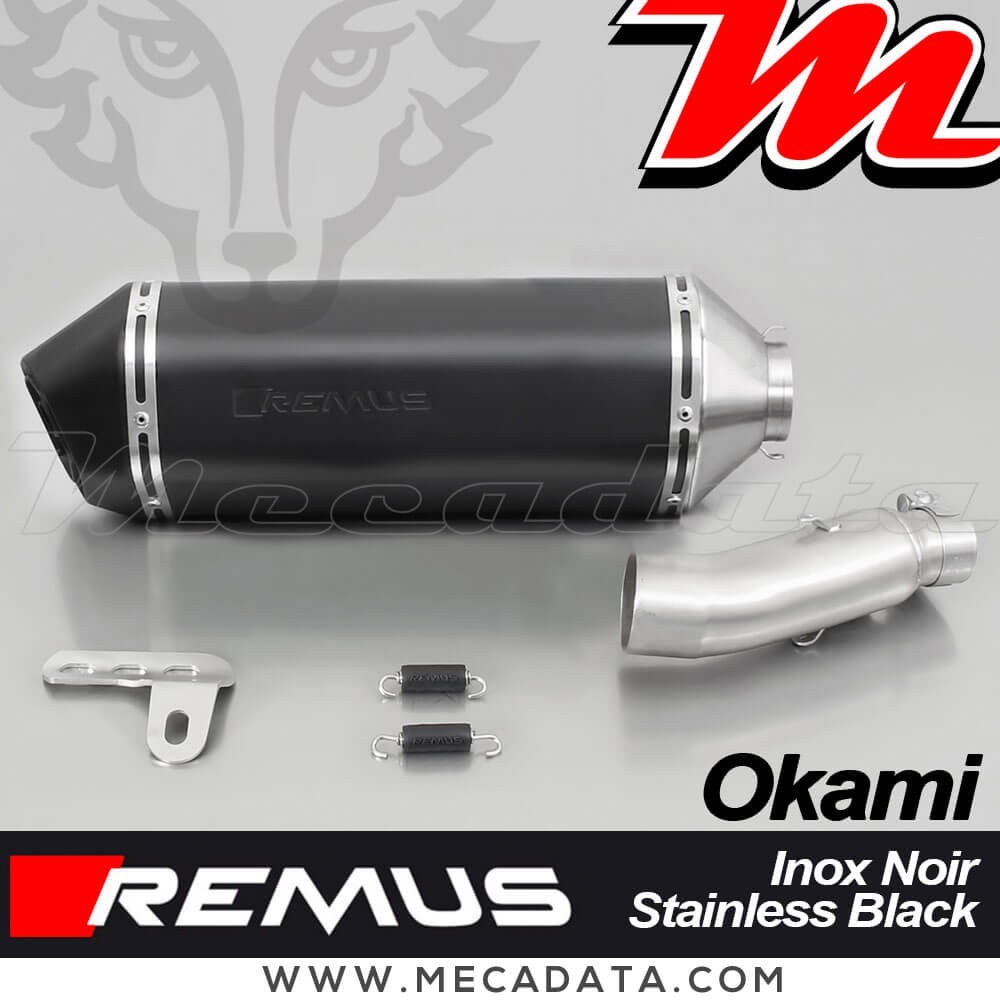 Silencieux Pot échappement REMUS Okami Honda NC 750 X 2017 +  Honda NC 750 S 2017 +