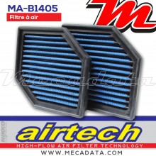 Filtre à air Sport ~ BMW K 1200 S  - 2 required (K12S) 2005-2008 ~ Airtech Nikko Racing